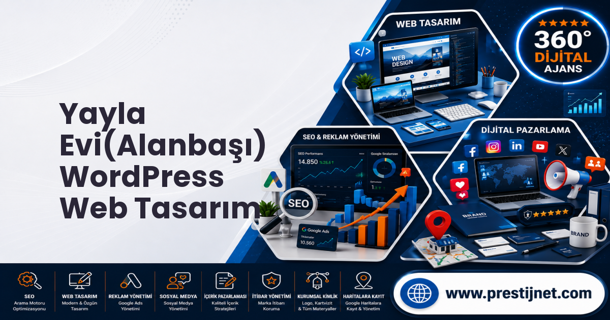 Yayla Evi(Alanbaşı) WordPress Web Tasarım