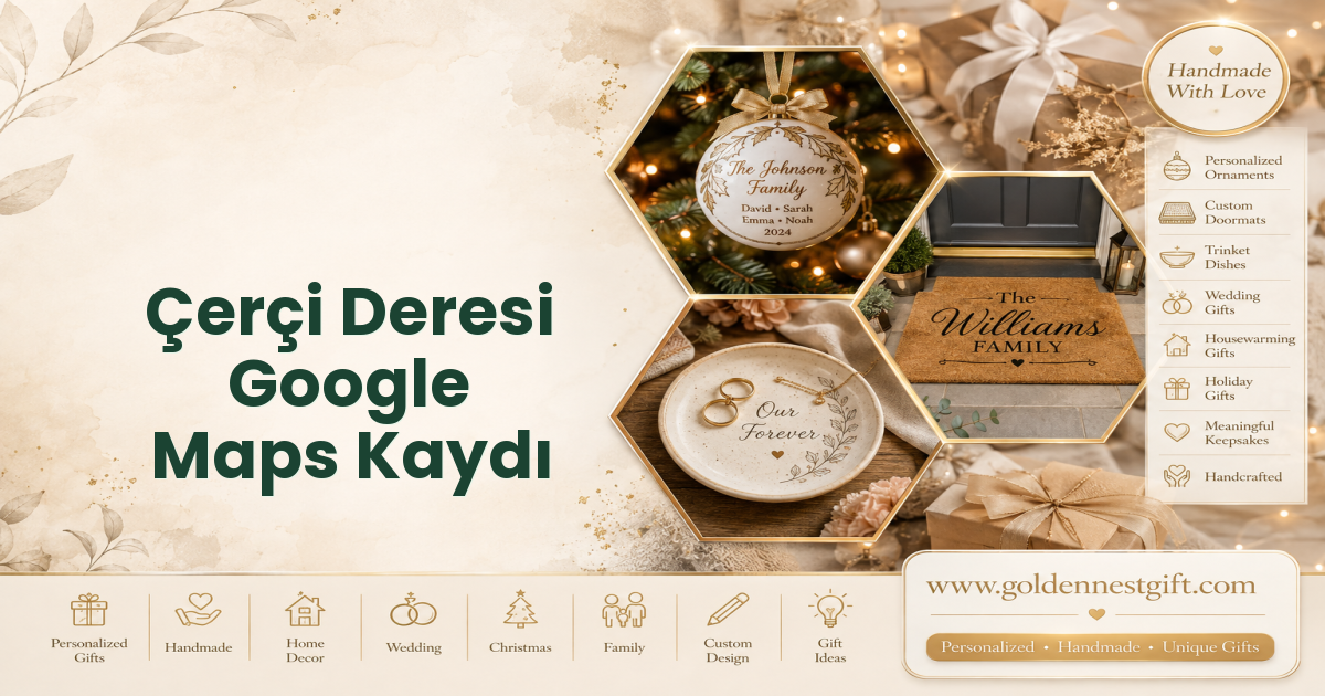 Çerçi Deresi Google Maps Kaydı