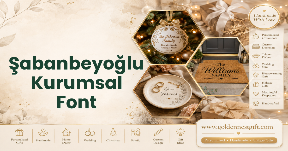 Şabanbeyoğlu Kurumsal Font