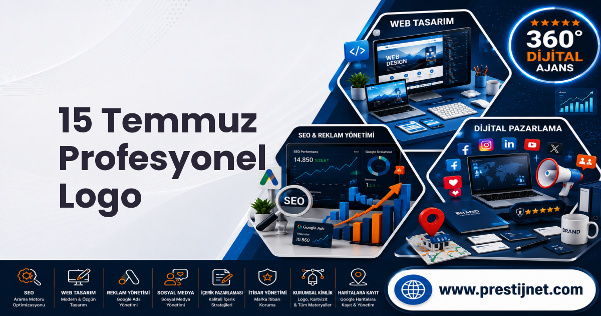 15 Temmuz Profesyonel Logo