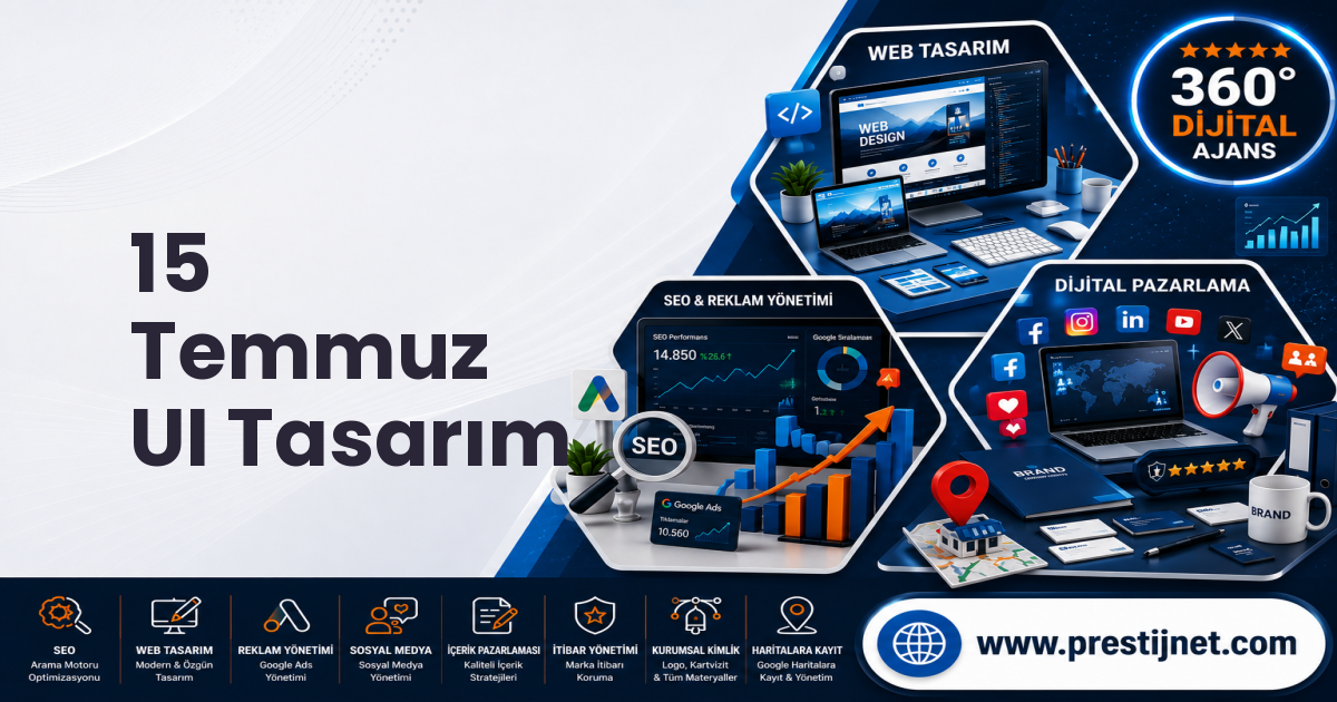 15 Temmuz UI Tasarım