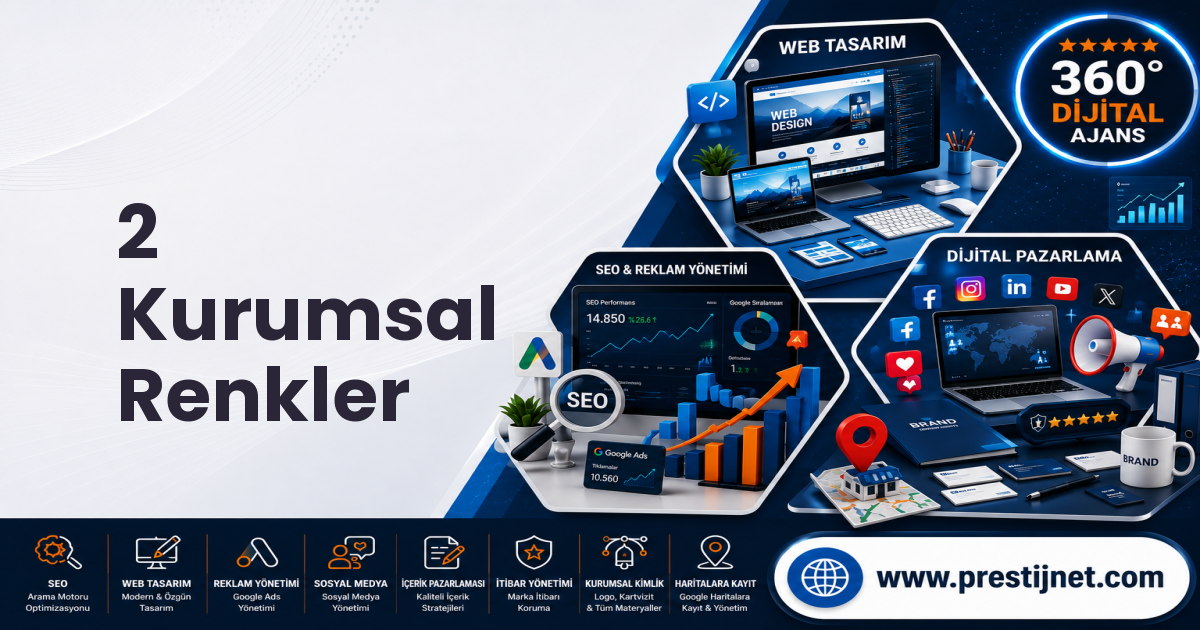 2 Kurumsal Renkler