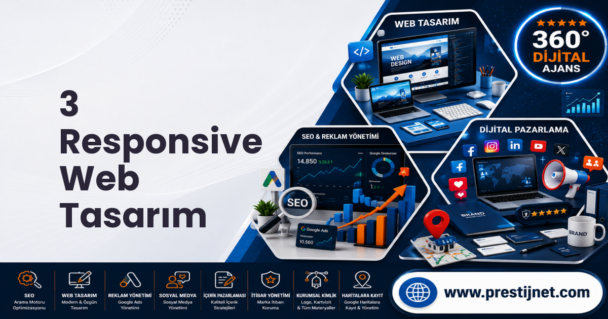 3 Responsive Web Tasarım