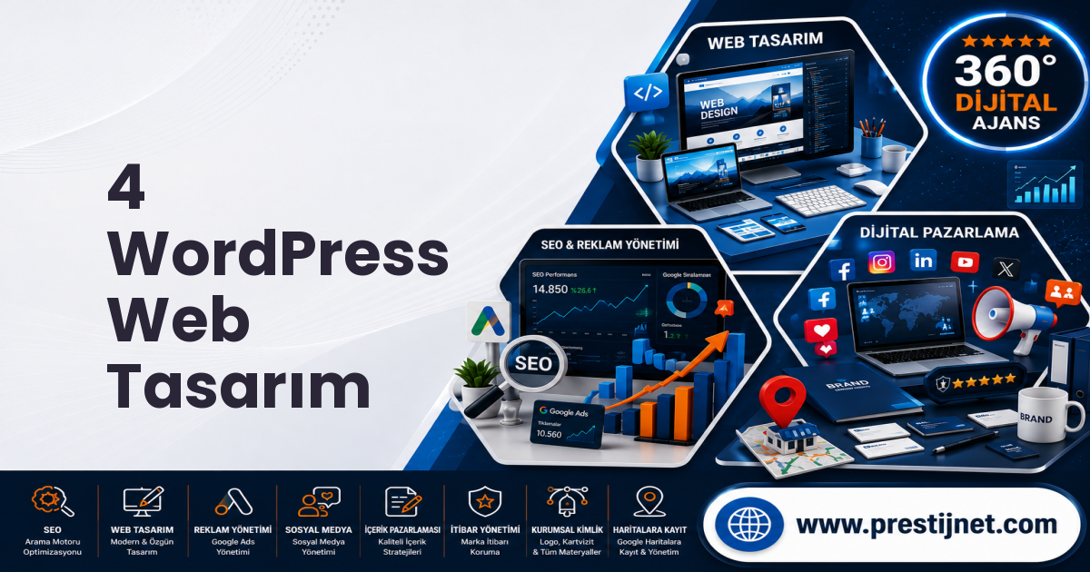 4 WordPress Web Tasarım