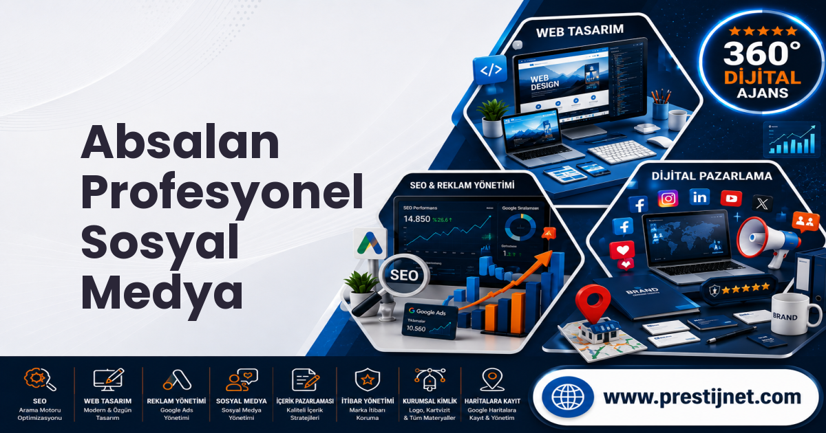 Absalan Profesyonel Sosyal Medya