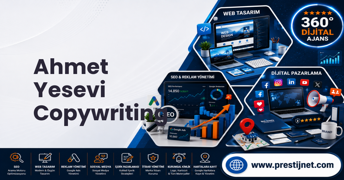 Ahmet Yesevi Copywriting