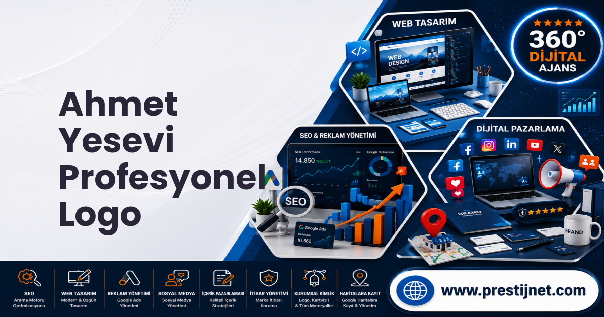 Ahmet Yesevi Profesyonel Logo