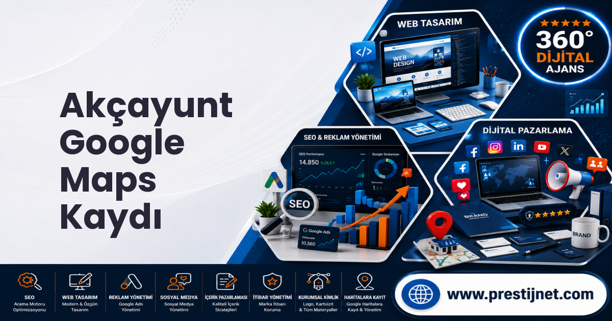 Akçayunt Google Maps Kaydı