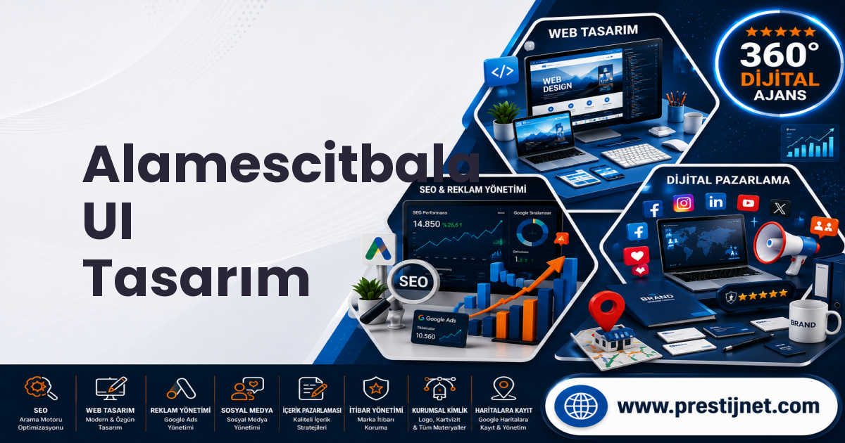 Alamescitbala UI Tasarım