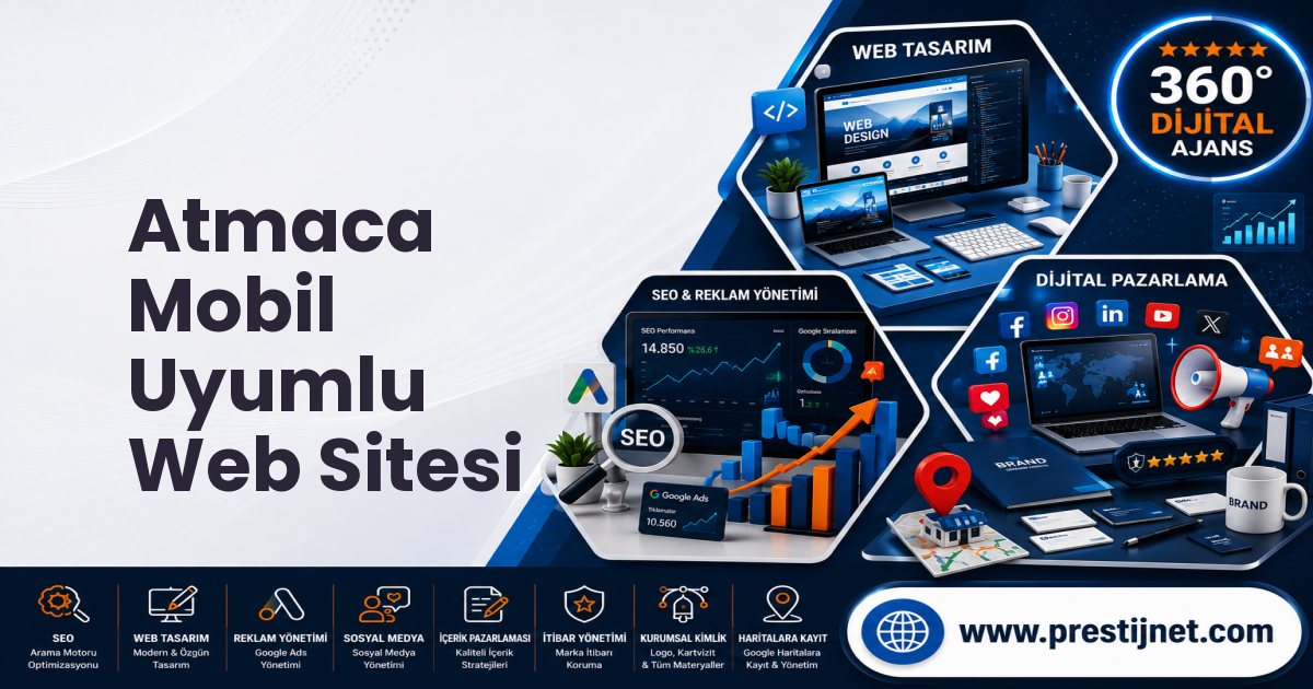 Atmaca Mobil Uyumlu Web Sitesi