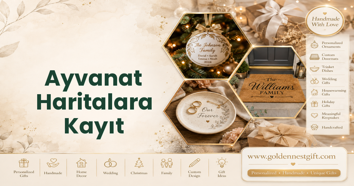 Ayvanat Haritalara Kayıt