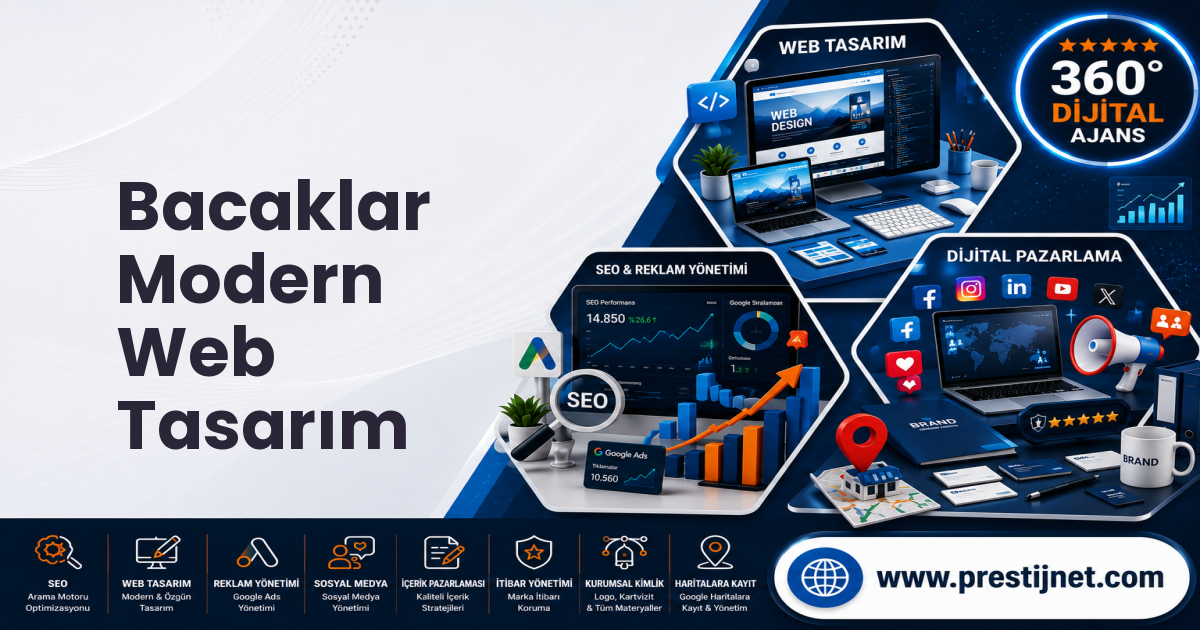 Bacaklar Modern Web Tasarım