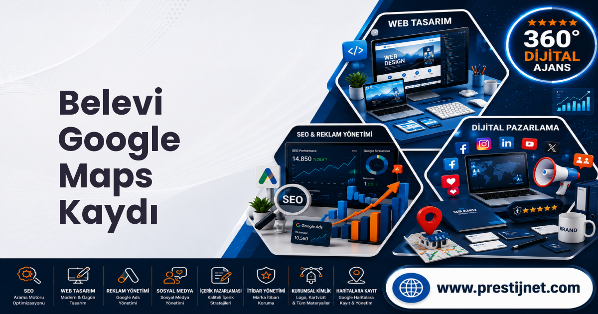 Belevi Google Maps Kaydı