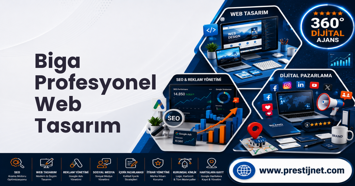 Biga Profesyonel Web Tasarım
