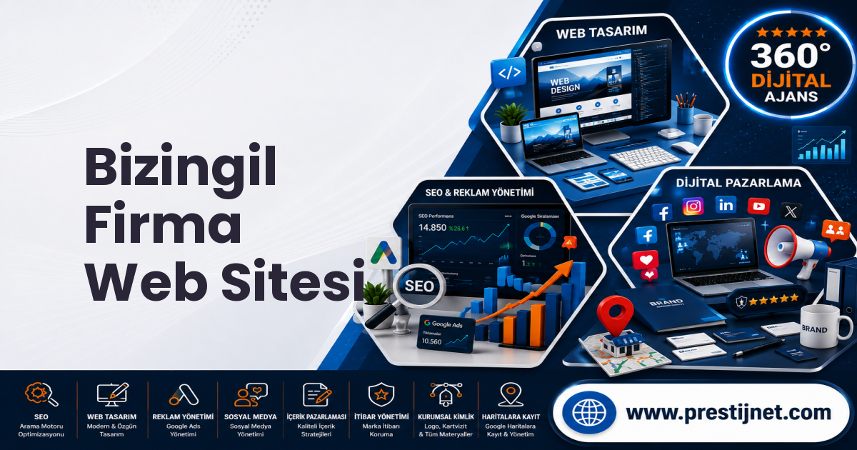 Bizingil Firma Web Sitesi