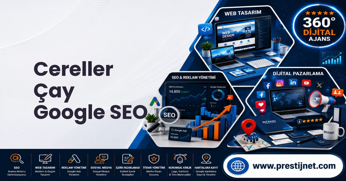 Cereller Çay Google SEO