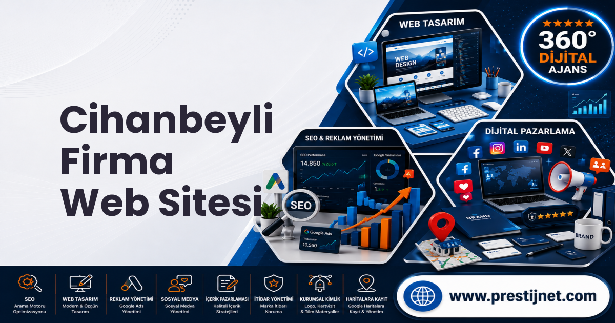 Cihanbeyli Firma Web Sitesi