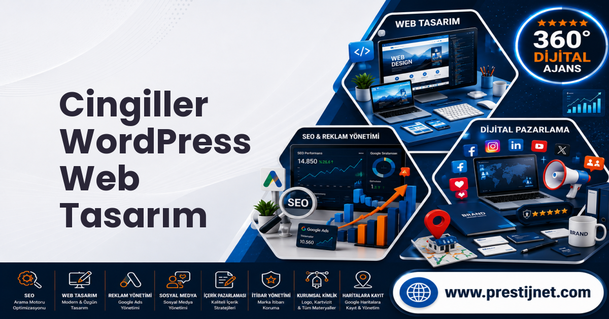 Cingiller WordPress Web Tasarım