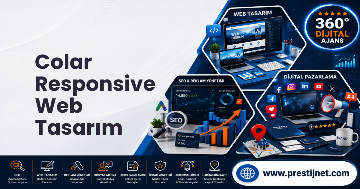Colar Responsive Web Tasarım