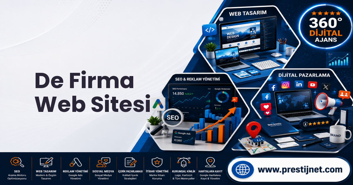 De Firma Web Sitesi
