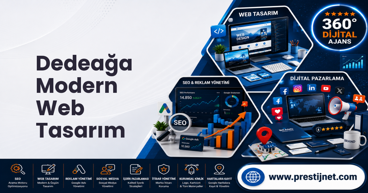 Dedeağa Modern Web Tasarım