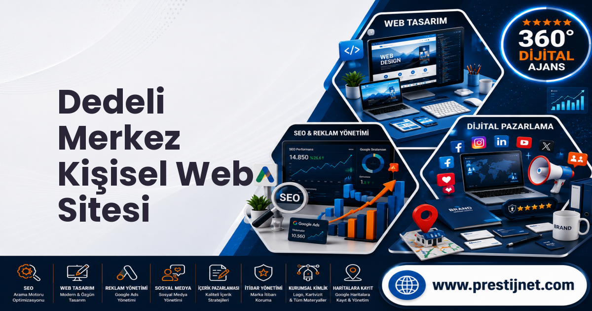 Dedeli Merkez Kişisel Web Sitesi