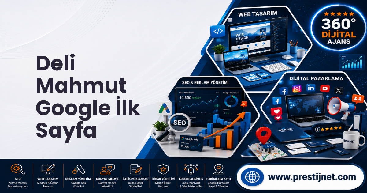 Deli Mahmut Google İlk Sayfa