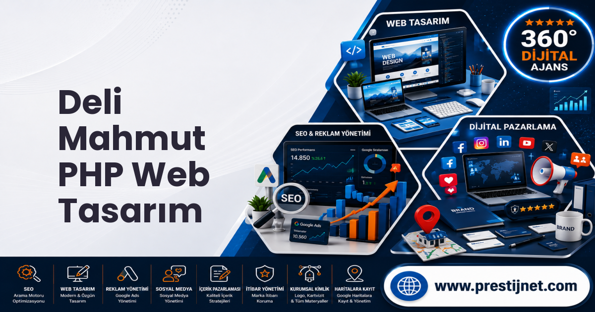 Deli Mahmut PHP Web Tasarım