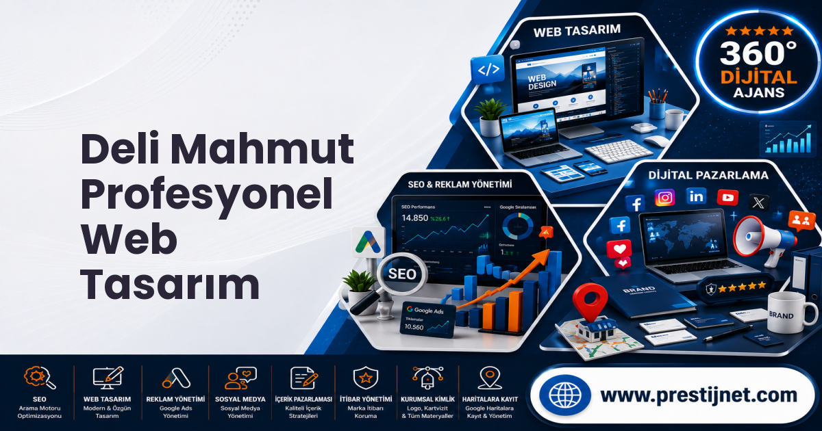 Deli Mahmut Profesyonel Web Tasarım