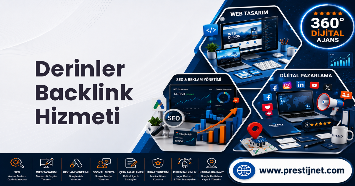 Derinler Backlink Hizmeti