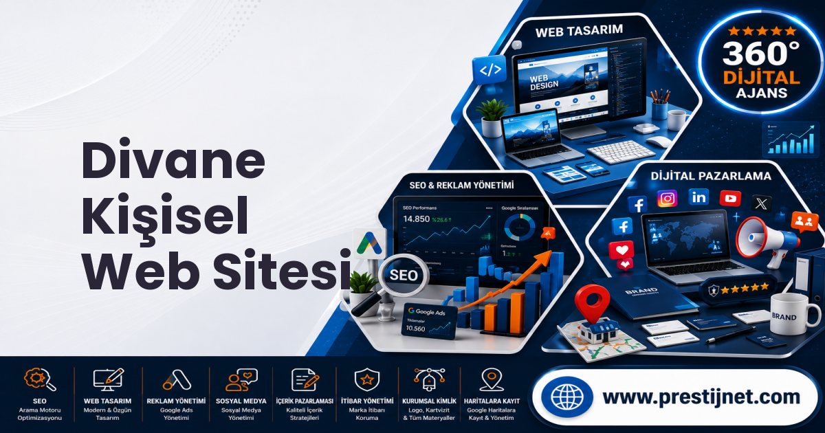 Divane Kişisel Web Sitesi