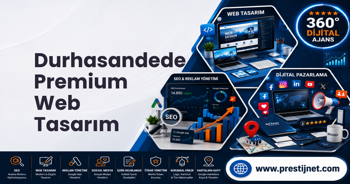 Durhasandede Premium Web Tasarım