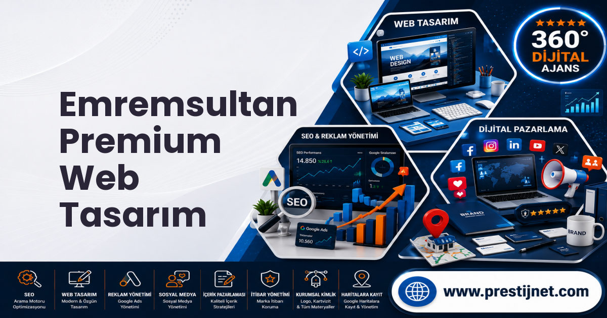 Emremsultan Premium Web Tasarım