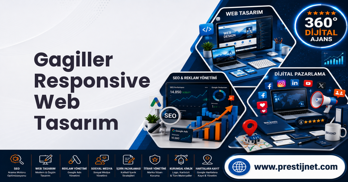 Gagiller Responsive Web Tasarım