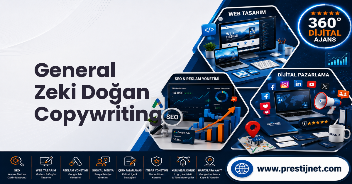 General Zeki Doğan Copywriting