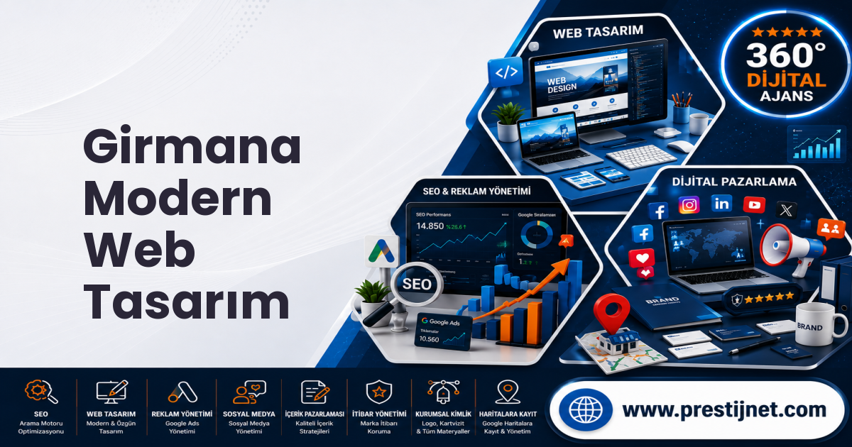 Girmana Modern Web Tasarım