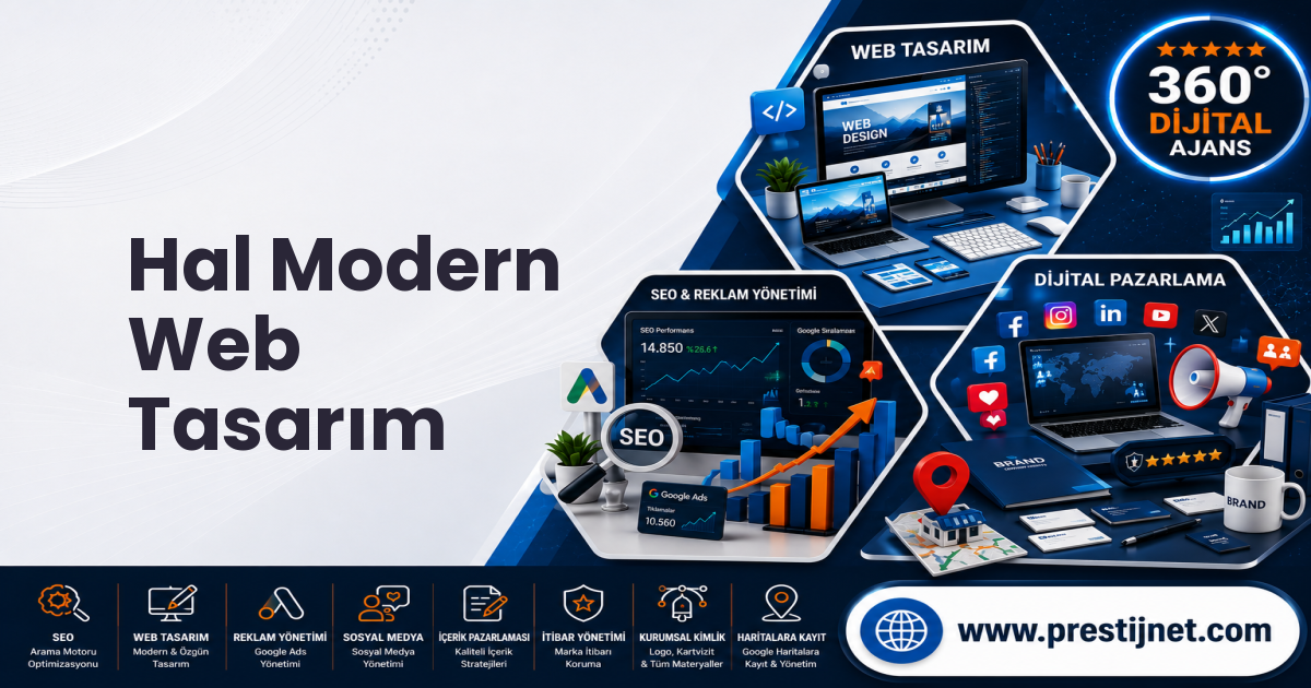 Hal Modern Web Tasarım