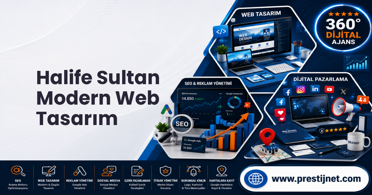 Halife Sultan Modern Web Tasarım