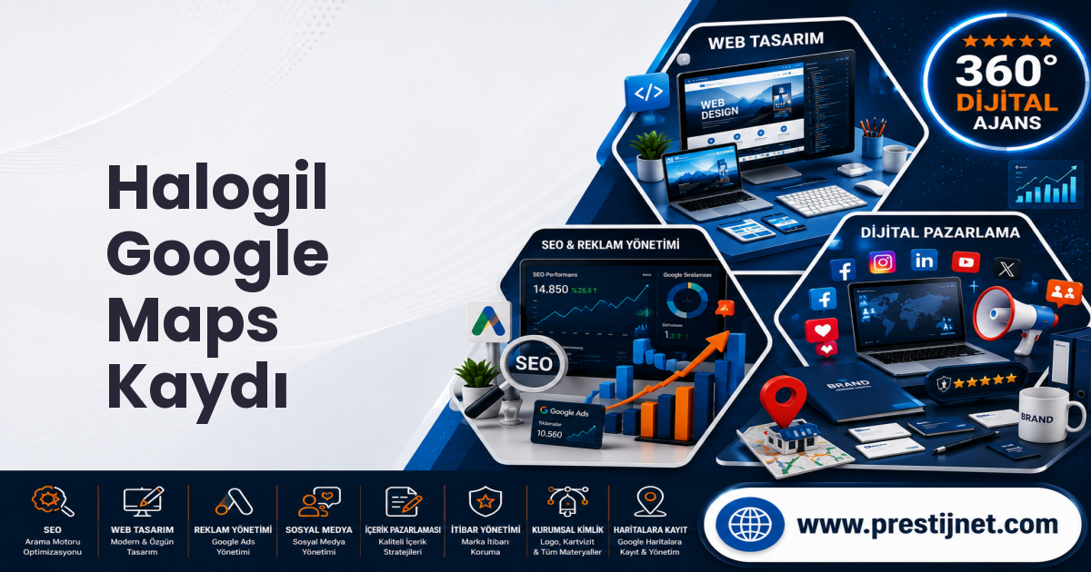 Halogil Google Maps Kaydı