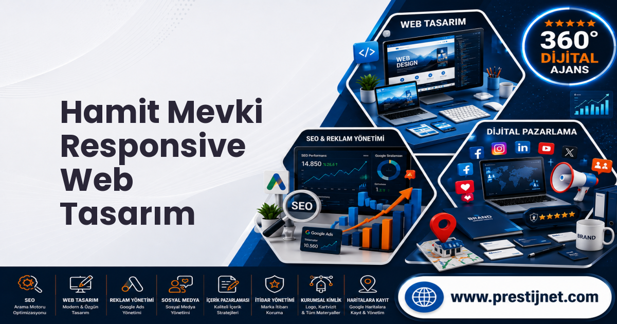 Hamit Mevki Responsive Web Tasarım