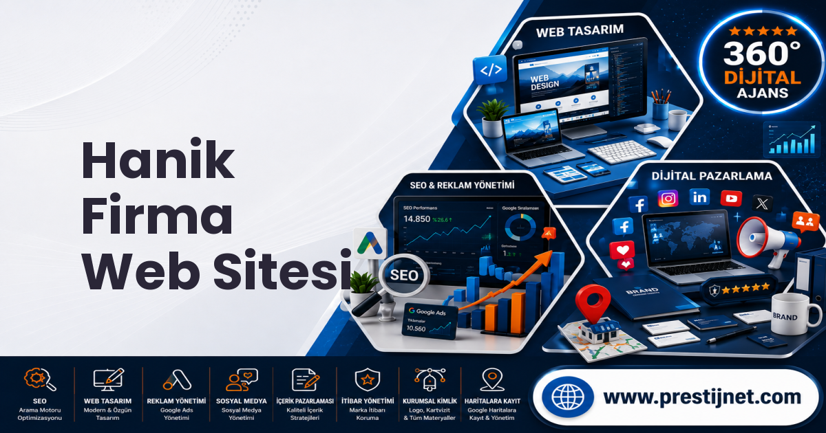 Hanik Firma Web Sitesi
