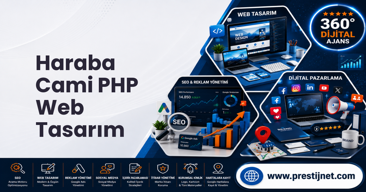 Haraba Cami PHP Web Tasarım