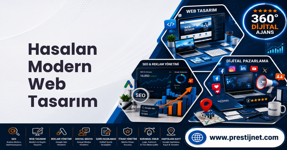 Hasalan Modern Web Tasarım