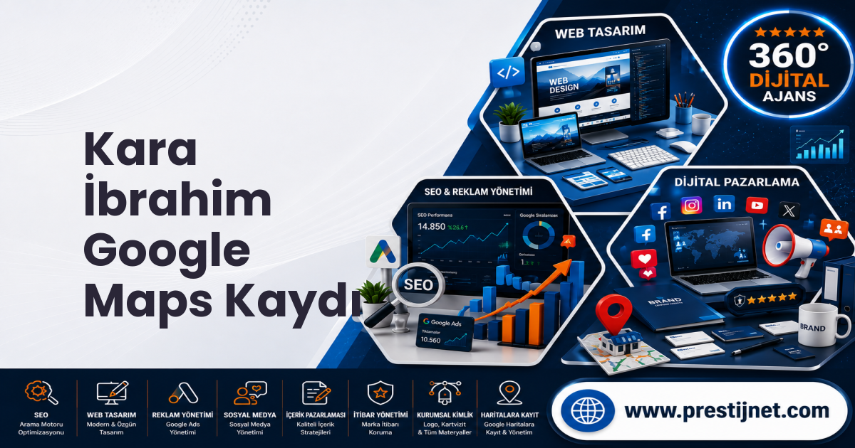 Kara İbrahim Google Maps Kaydı
