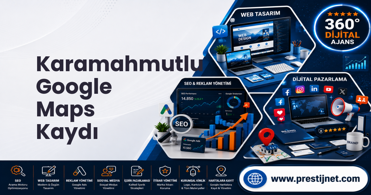Karamahmutlu Google Maps Kaydı
