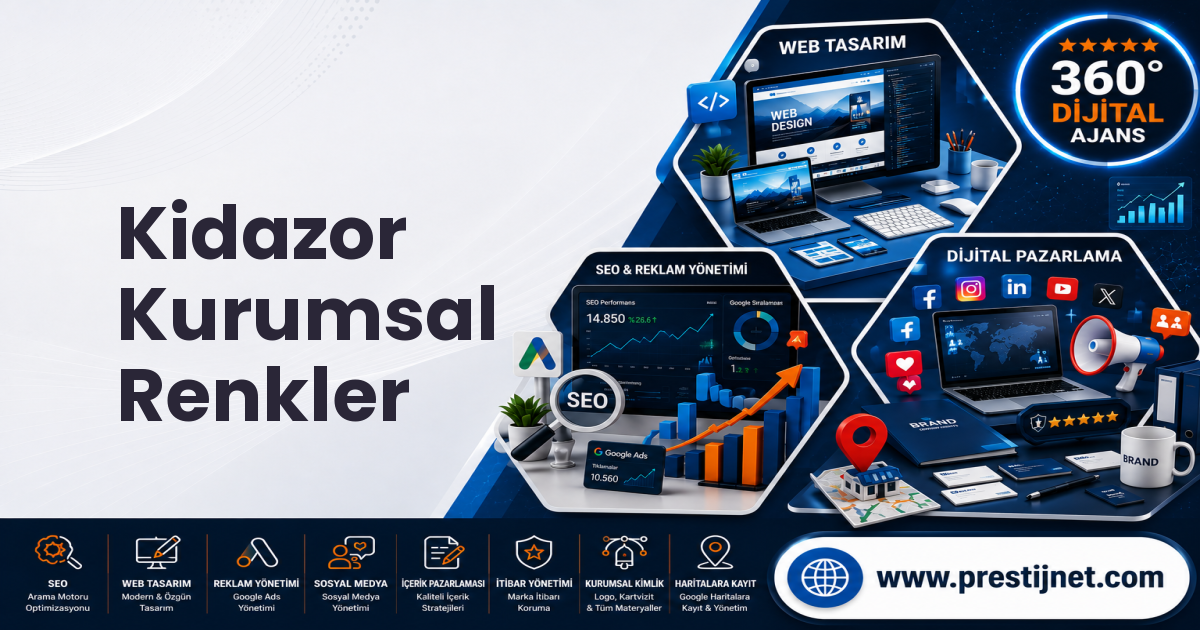 Kidazor Kurumsal Renkler