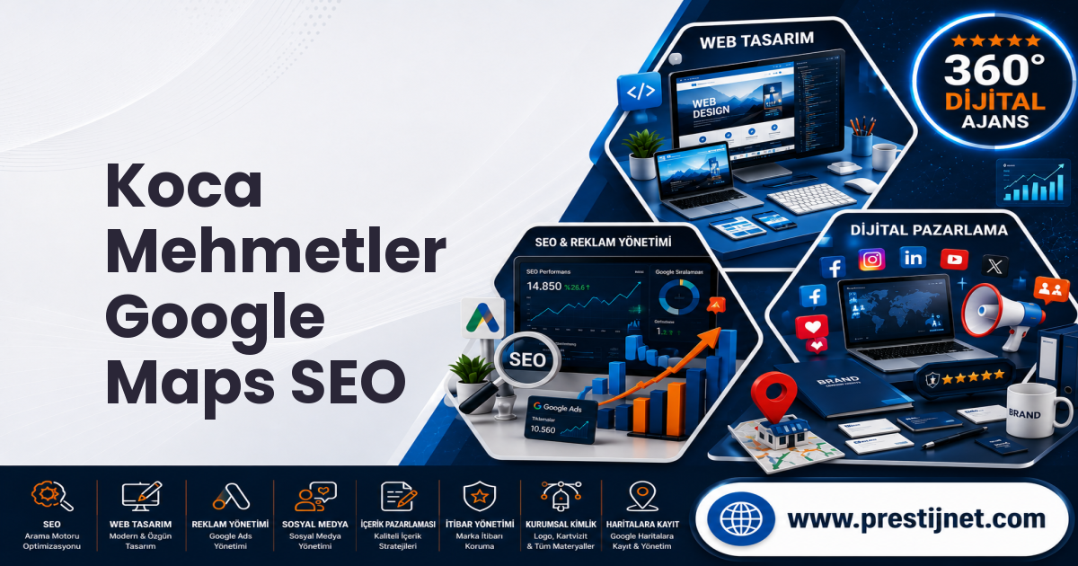 Koca Mehmetler Google Maps SEO