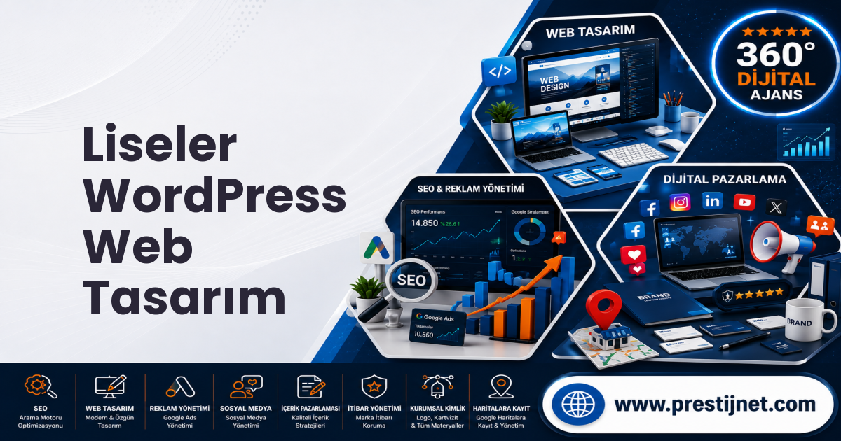 Liseler WordPress Web Tasarım