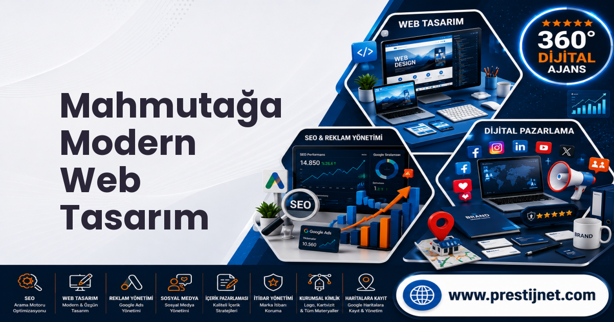Mahmutağa Modern Web Tasarım