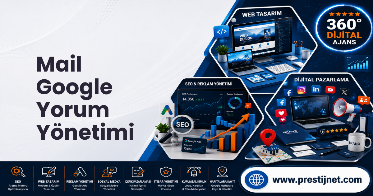 Mail Google Yorum Yönetimi